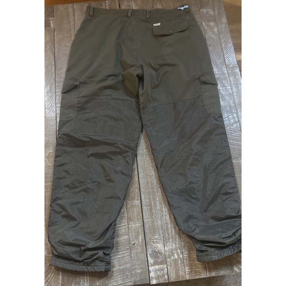Landing Company Outdoor Cargo Pants Men’s 38 Olive Green Reinforced Nylon - Picture 5 of 7
